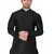 Black Silk Blend Kurta