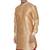 Men'S Gold Silk Blend Kurta