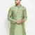 Light Green Silk Blend Kurta