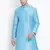 Light Blue Silk Blend Kurta