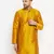 Gold Silk Blend Kurta