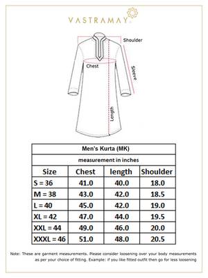Burgandy Silk Blend Kurta 5