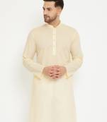 Cream Cotton Kurta