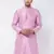 Onion Pink Silk Blend Kurta