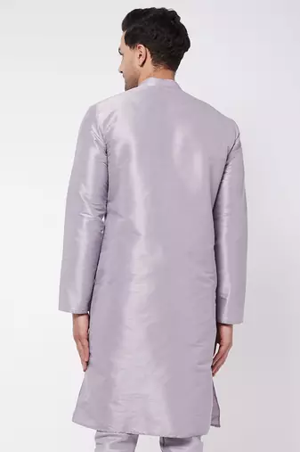 Lavander Silk Blend Kurta