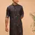 Blue Cotton Blend Kurta
