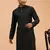Black Viscose Kurta