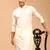 Cream Viscose Kurta