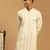Cream Viscose Kurta