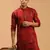 Maroon Viscose Kurta