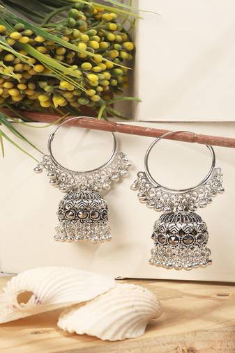 Stylish and antique multi-handmade celebrity inspired latest trendy earrings for women's and girls