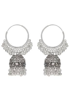Stylish and antique multi-handmade celebrity inspired latest trendy earrings for women's and girls 3