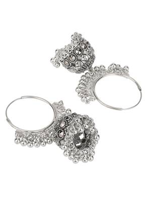 Stylish and antique multi-handmade celebrity inspired latest trendy earrings for women's and girls 4