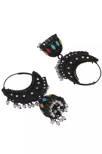 Antique multi-handmade celebrity inspired latest trendy stylish earrings for women's and girls