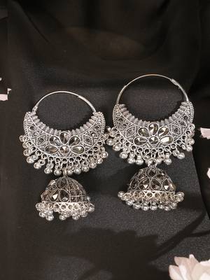 Stylish and antique multi-handmade latest trendy stylish earrings for women's and girls 1