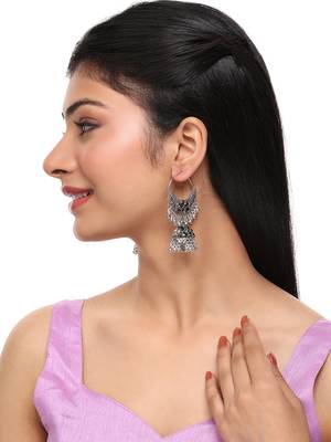 Stylish and antique multi-handmade latest trendy stylish earrings for women's and girls 3