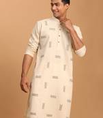 Cream Cotton Kurta