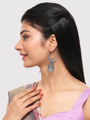 Stylish and antique multi-handmade inspired latest trendy stylish earrings for women's and girls 2