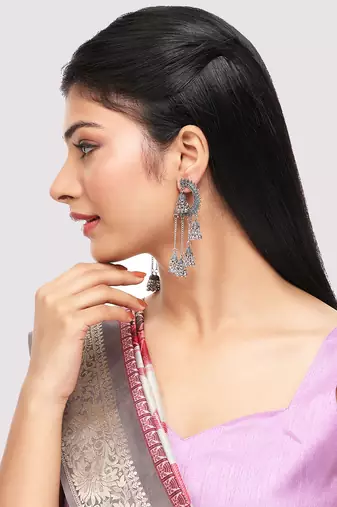 Stylish and antique celebrity inspired latest trendy stylish earrings for women's and girls