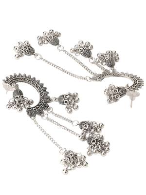 Stylish and antique celebrity inspired latest trendy stylish earrings for women's and girls 4