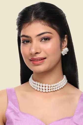 Luxury necklace and earrings jewellery set for women and girls for wedding wear casual wear new