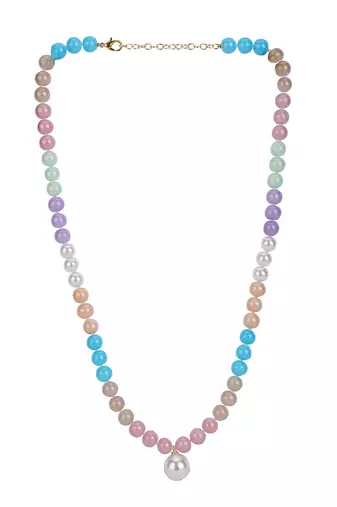 Ladies luxury necklace and earrings jewellery set for women and girls for wedding wear, casual wear.