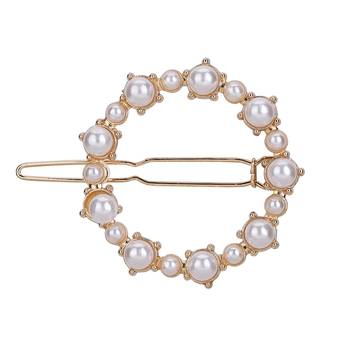 Trendy deluxe hair glamorous gold plated hair fashionable hair accessory for girls and womens 5