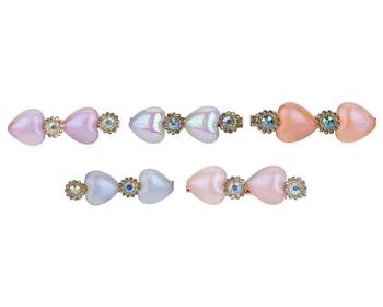Trendy deluxe hair glamorous hair silver plated fashionable hair accessory for girls and womens 2