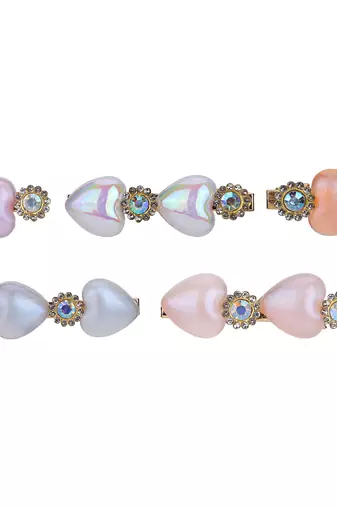 Trendy deluxe hair glamorous hair silver plated fashionable hair accessory for girls and womens