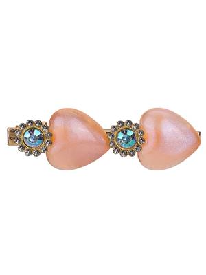 Trendy deluxe hair glamorous hair silver plated fashionable hair accessory for girls and womens 3