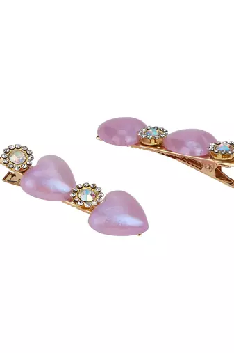 Trendy deluxe hair glamorous hair silver plated fashionable hair accessory for girls and womens
