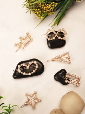 Trendy deluxe hair glamorous stones hair fashionable hair accessory for girls and womens 1