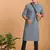 Indigo Blue Cotton Kurta