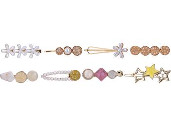 Trendy deluxe hair glamorous silver stones hair fashionable hair accessory for girls and womens 4