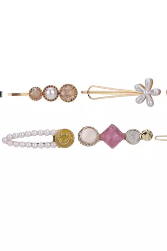 Trendy deluxe hair glamorous silver stones hair fashionable hair accessory for girls and womens