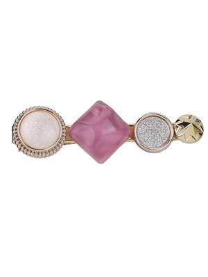 Trendy deluxe hair glamorous silver stones hair fashionable hair accessory for girls and womens 5