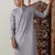 Grey Cotton Kurta