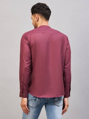 Purple Cotton Blend Kurta 3