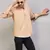 Chiku Brown Cotton Blend Kurta
