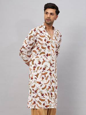 White Rayon Kurta 2