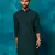 Green Rayon Cotton Kurta