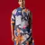 Blue Cotton Blend Multicolor Printed Kurta For Men's