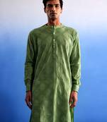 Green Cotton Kurta