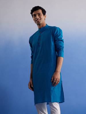 Aqua Pure Cotton Kurta 2