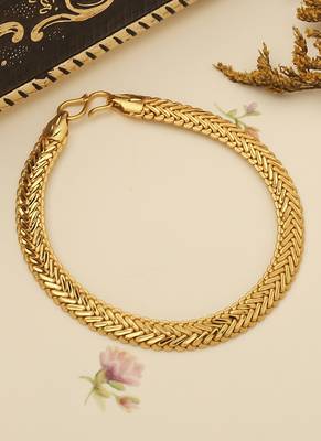 Gold Plated Men's Bracelet 1