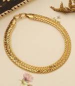 Gold Plated Men's Bracelet