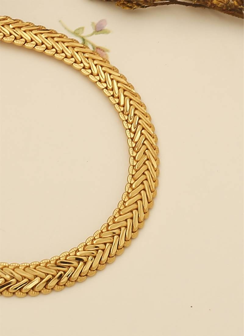 Gold Plated Men's Bracelet