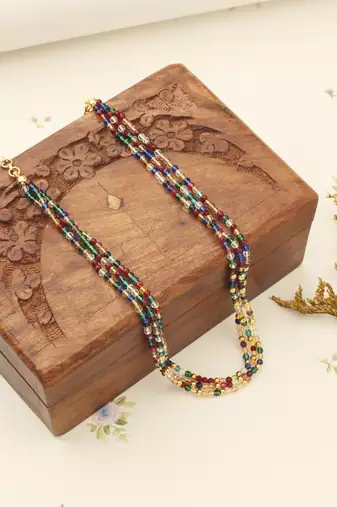 Multicolour Beaded Necklace