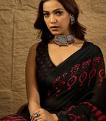 Red Color Printed Art Silk Styles Women'S Saree With Blouse Piece