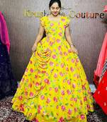 Yellow Lehenga Choli